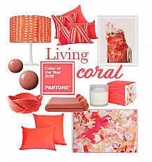 A 2019 év színe a Pantone 16-1546 Living Coral - függönyvarrás eger, Agria Textil (11)