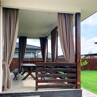 terasz függöny, pergola függöny - Agria Textil Eger - REKA kültéri